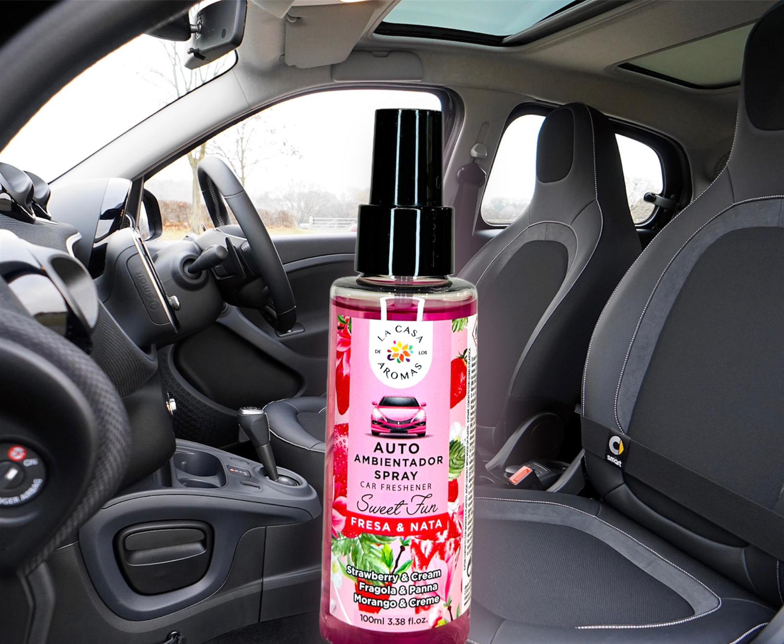 Parfum spray multi-usage : voiture, intérieur etc.